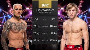 Чарльз Оливейра против Пэдди Пимблетта - UFC 5