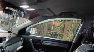 Как подобраться к омывателю у HONDA CR-V