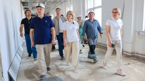 Очередной обход строительной площадки гимназии № 17 выявил недочеты