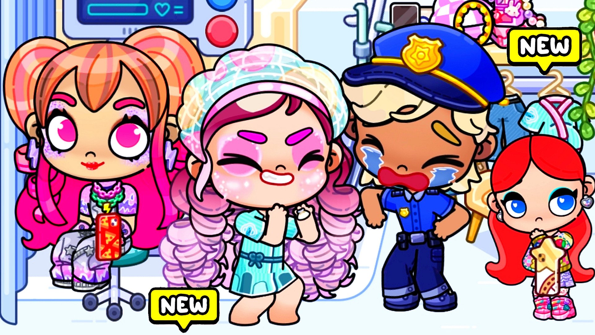 Глупый полицейский и Изольда встретились /❤️AVATAR WORLD СЧАСТЛИВАЯ ИСТОРИЯ❤️ смотреть онлайн