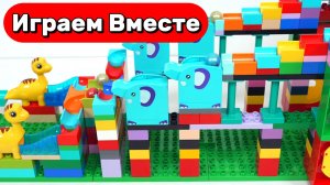 АСМР Горки с шариками ! Строим весёлые горки и запускаем разноцветные шарики 🟢🟡🟠
