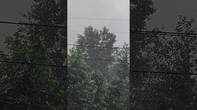 дождь в Омске