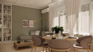 Самара, кухня-гостиная