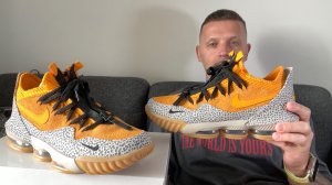 Обзор кроссовок №252: Nike LeBron XVI Low x Atmos "Safari"