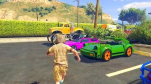 FlazinРАНДОМ ВЫБРАЛ МНЕ РЕАКТИВНЫЙ НИССАН-БИГФУТ ! - БИТВА РАНДОМА В ГТА 5 ОНЛАЙН