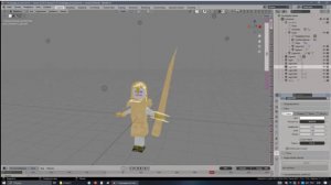 Хобби Blender 3d. Часть 7. Не мальчик, но рыцарь