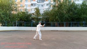 Разминочные упражнения с ракетками для Тайцзи (8)