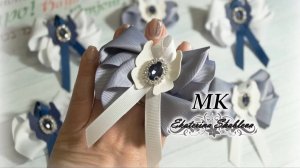 Школьный набор : "Банты и галстук под серую форму".