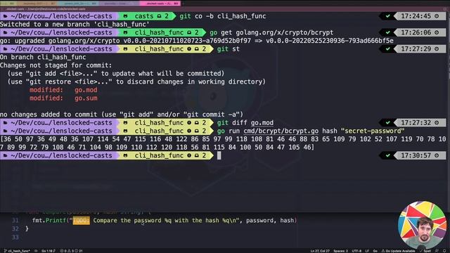 96 - Hashing Passwords with bcrypt