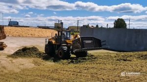 Liugong 856H Agri с вилами для силосования. Аист - дилер LiuGong. Liugong43.ru. 2021