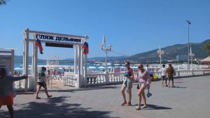 Геленджик. Идем от пляжа Дельфин на улицу Курзальная.mp4