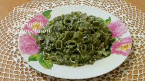 Стрелки лука тушеные в сметане. Луковые дудки тушеные в сметане. Готовим с Оксаной Валерьевной.