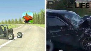 Авария на реальных событиях в ВАЗ краш тест симулятор 2 #34