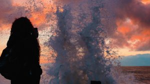 🌅 Волшебный закат на Чёрном море | Релакс под звуки прибоя | Музыка стихии 🌊