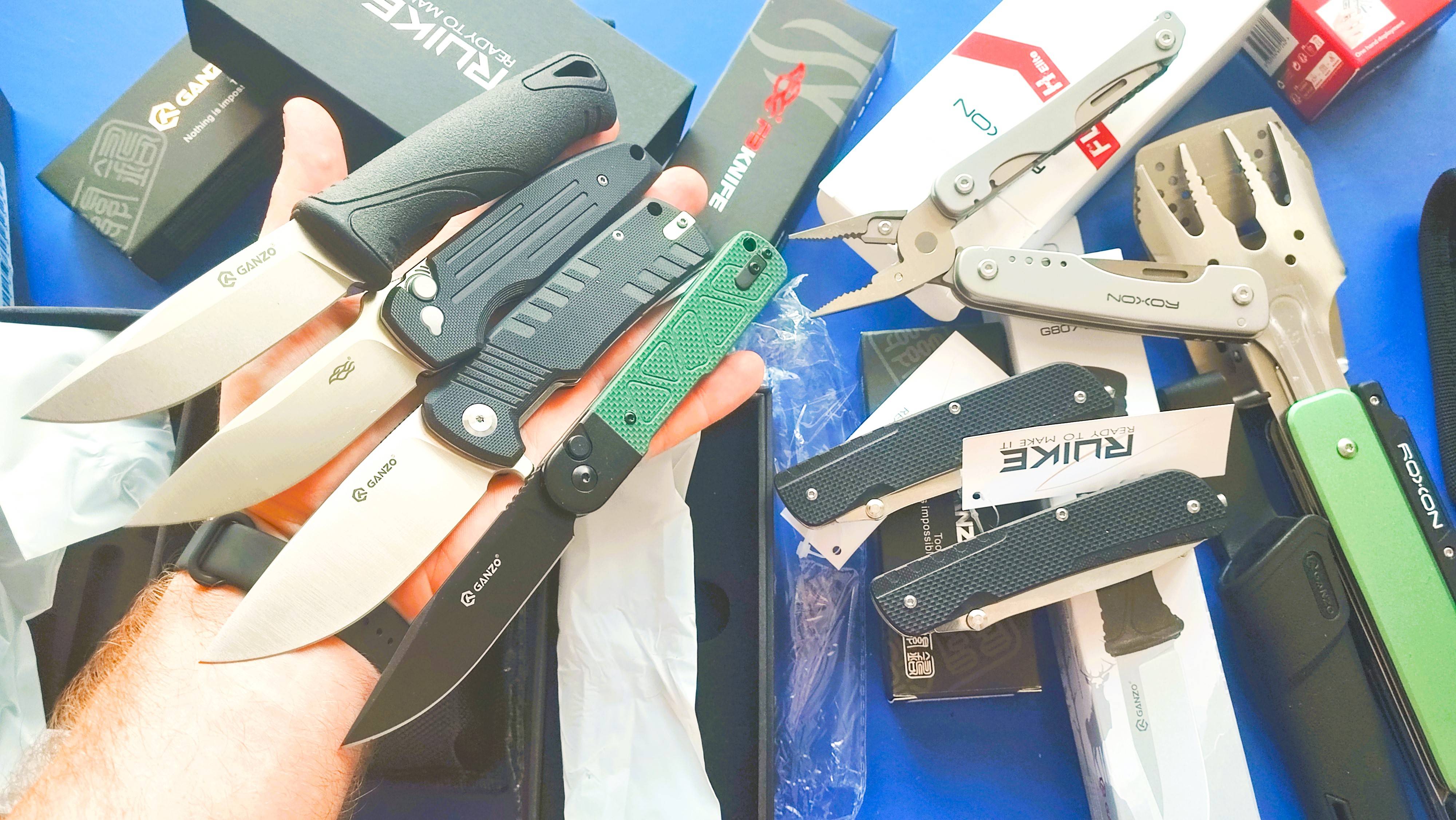 ВАУ посылка 2025! НОВИНКИ! Распаковка! Ruike, Ganzo, Roxon unboxing 2025! #unboxing #edc #knife #top