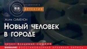 Новый человек в городе - Жорж СИМЕНОН (читает Владимир СУШКОВ) | ДЕТЕКТИВ аудиокниги слушать