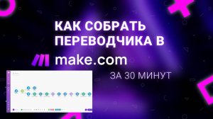 Как сделать Telegram-переводчика без кода на Make.com | Бот за 30 минут