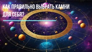 Как правильно выбрать камни для себя