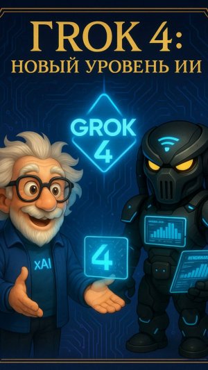 Grok 4: ИИ, который шокировал мир тем, что возможно новое открытие!