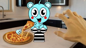 Я поймал кота SKY, который воровал еду... 😱🍕 (Sprunki в реальной жизни)
