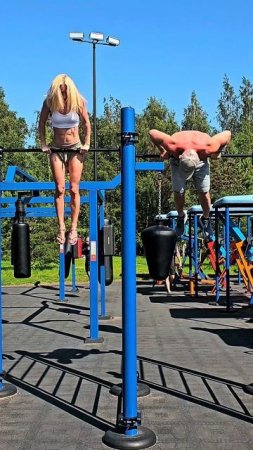 Наша работа в паре с Юлей https://vk.com/korolfit на Крестовском острове !!! 💪💪💪