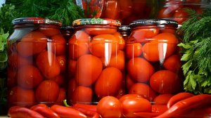 Помидоры "Сладкие" на зиму. Рассол съедается быстрее чем помидоры 🍅