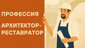 Профессия Архитектора-реставратора
