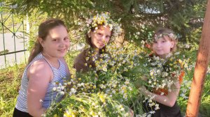 Мастер-класс "Раз ромашка, два ромашка", ко дню семьи, любви и верности.