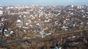 Река Дон с высоты птичьего полета (видео-заставка) 4к / The Don River from a bird's-eye view 4k DJI