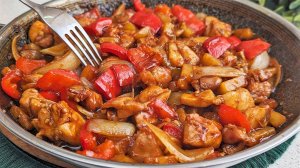 Настолько вкусно, что гости ничего не оставили на тарелках! Мало кто так готовит курицу