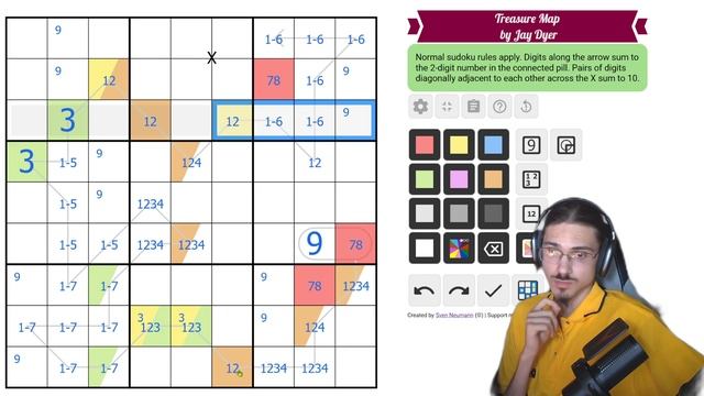 10 - Решаю судоку - (решил) - Карта сокровищ смотреть онлайн