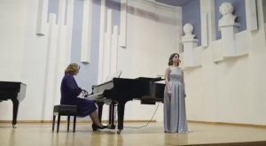 Чайковский. "Ни слова. о друг мой". Исполняет Анна Рыльская. Концертмейстер Светлана Стуколкина