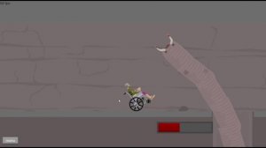 История бомжа в психбольнице в Happy Wheels №17