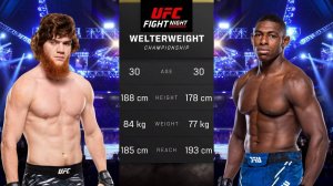 Шарабутдин Магомедов против Хоакина Бакли Полный бой - UFC 5