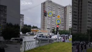 Драка с участием приезжего из-за дтп !!!