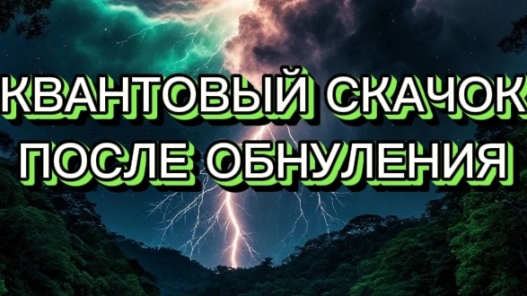 ОБНУЛЕНИЕ. КВАНТОВЫЙ СКАЧОК. #трансформация#квантовыйскачок#обнуление