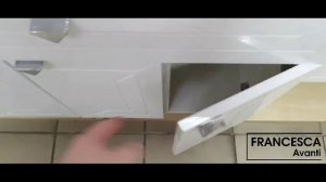 Тумба с раковиной Francesca Адажио 80 белый (Como 80)