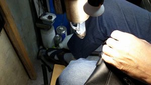 ремонт сумки на версаль ножным приводом