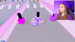 НОСТЯ ИГРАЕТ - СДЕЛАЛА ЛУЧШИЙ МАНИКЮР в ROBLOX ! 😱 Nails Show Роблокс