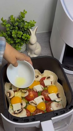 Идея на завтрак 🤍☕️✨Очень вкусно и просто ✨🤍