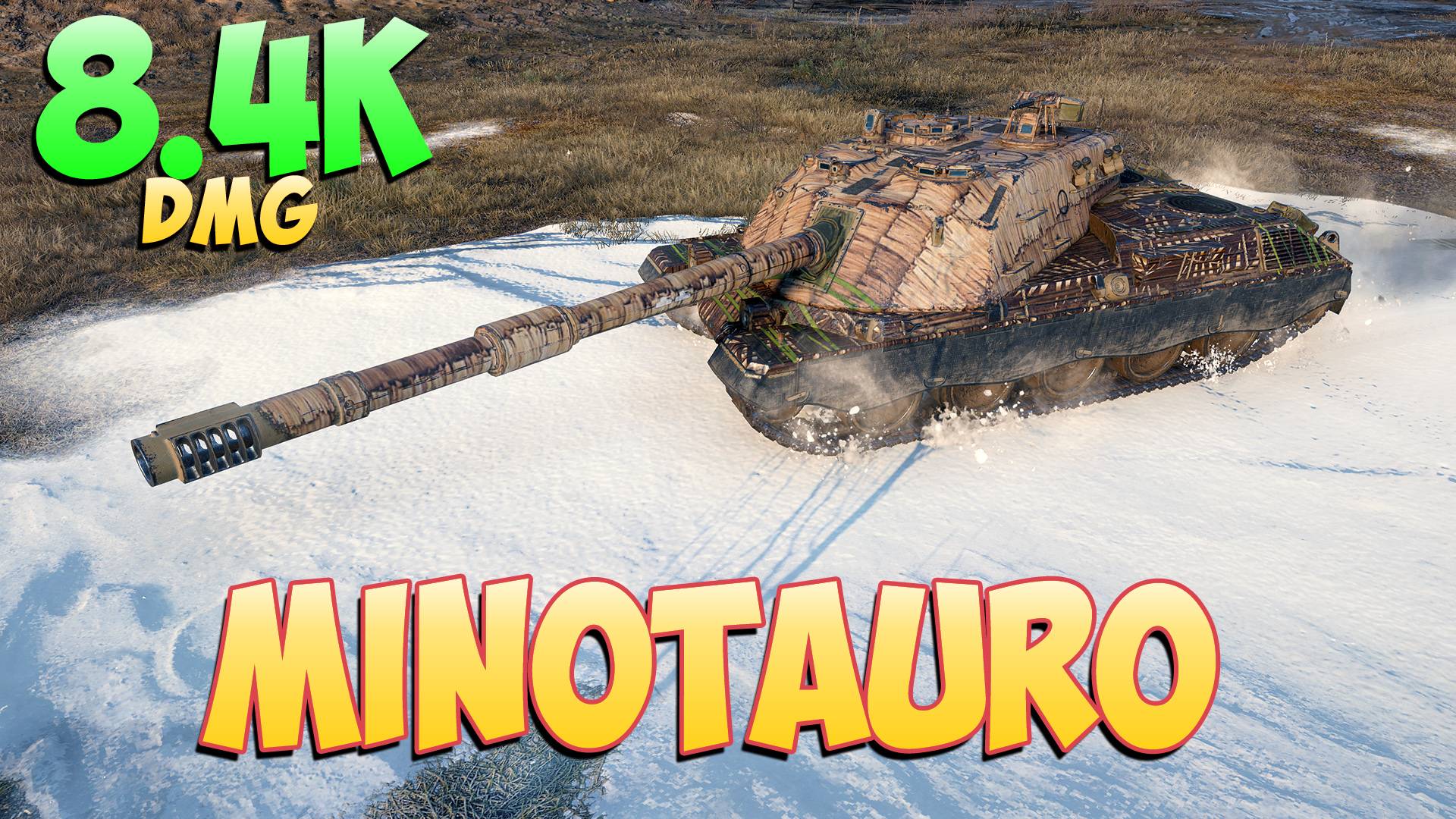 Minotauro • Художник! - 4 Фрагов 8.4K Урона • Мир Танков