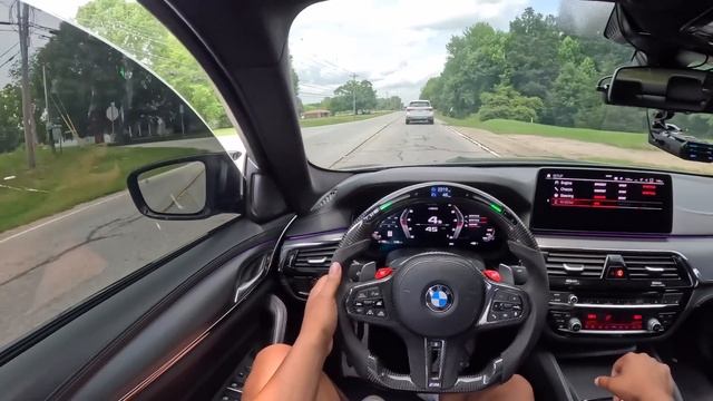 Тест драйв БМВ F90 M5 смотреть онлайн