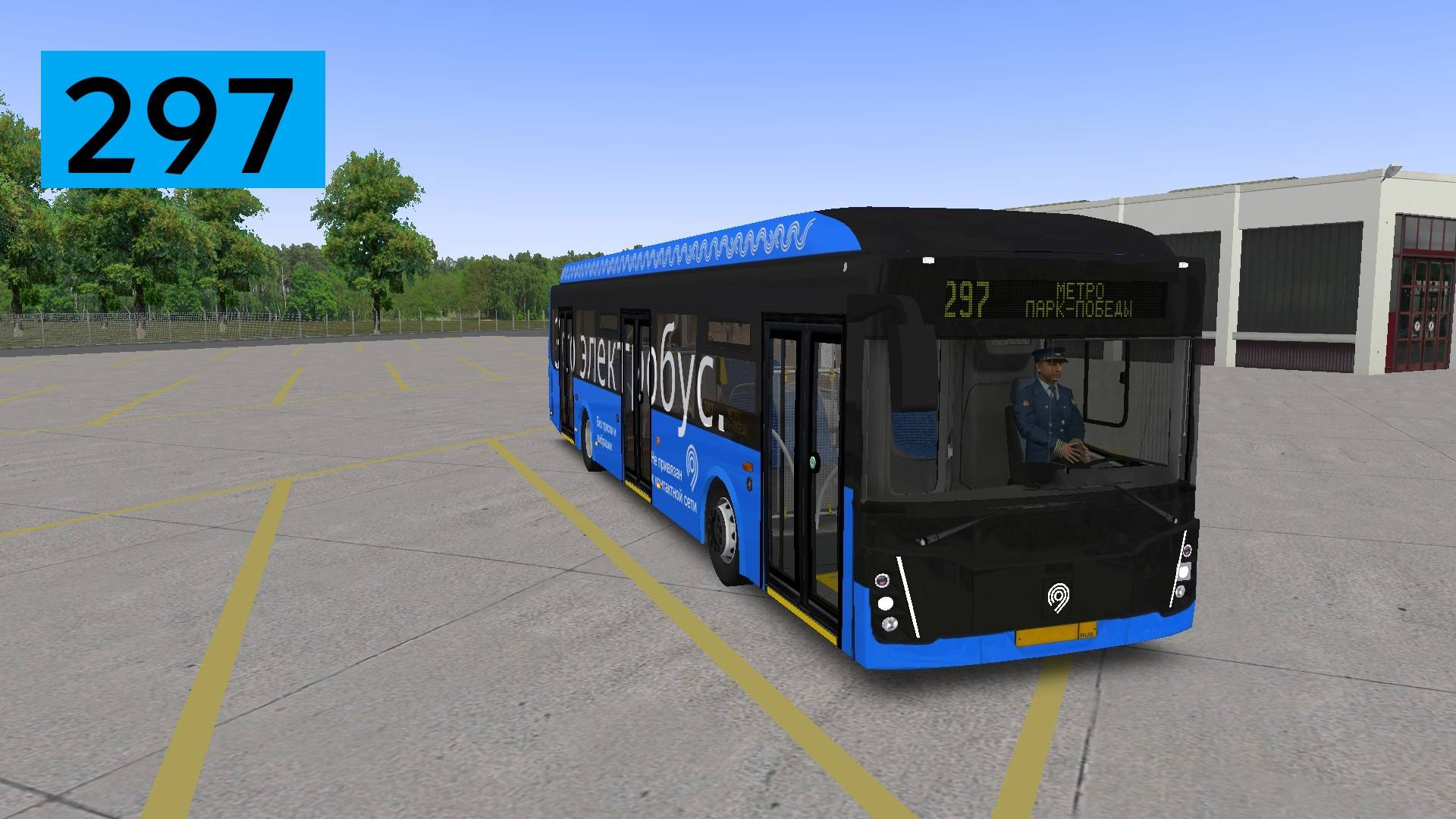 OMSI 2: Электробус №297 Метро Парк Победы - Болотная площадь смотреть онлайн
