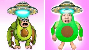 Sprunki ABONONO SCHIMPAZINONO в реальной жизни