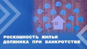 Приобретение замещающего жилья, если должник живет в роскошном жилье