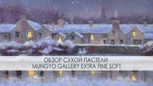 Обзор сухой пастели Mungyo Gallery Extra Fine Soft, а также процесс рисования иллюстрации