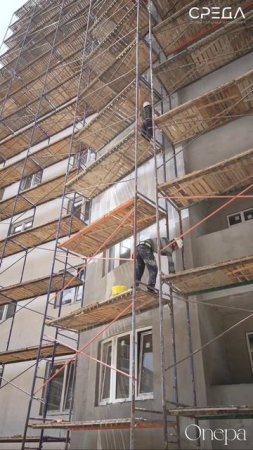 Видеоотчет строительной площадки ЖК Опера
