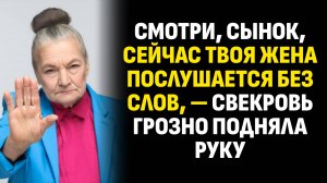Жизненные истории. Смотри, сынок, сейчас твоя жена послушается без слов. Слушать аудиорассказ