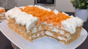 ТОРТ с дыней из 4 ингредиентов...🍰🍈😋