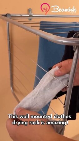 Настенная сушилка для белья своими руками